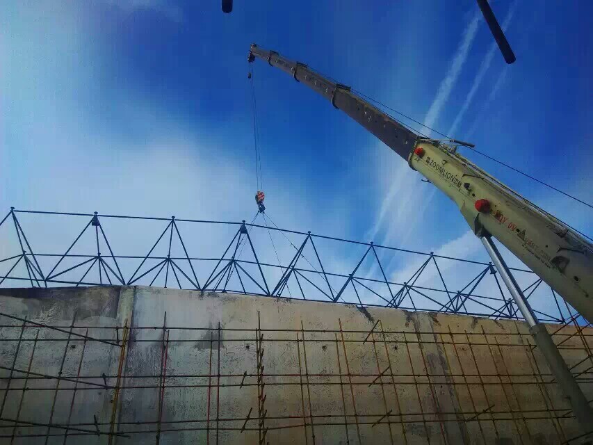 福鼎食堂网架结构工程